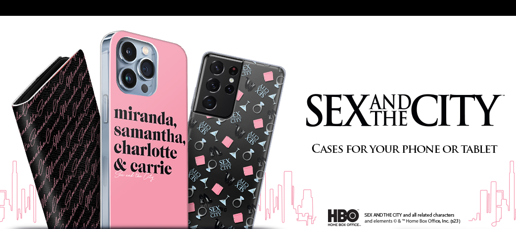 Sex And The City: Television Series Cases, Skins, & Accessories Banner