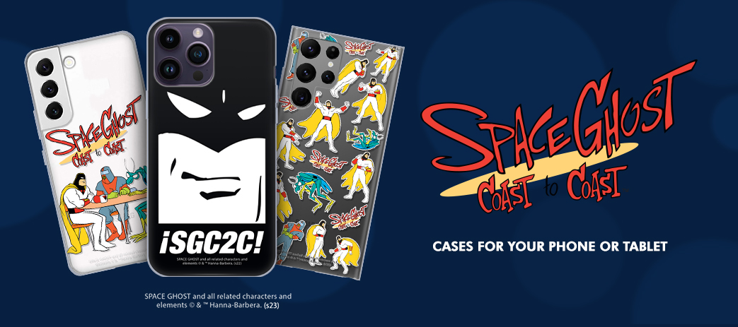 Space Ghost Coast to Coast Cases, Skins, & Accessories Banner