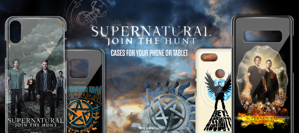 Supernatural Cases, Skins, & Accessories Banner