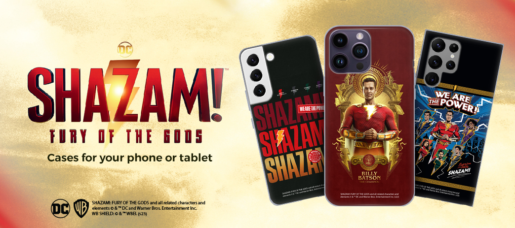 Shazam!: Fury Of The Gods Cases, Skins, & Accessories Banner