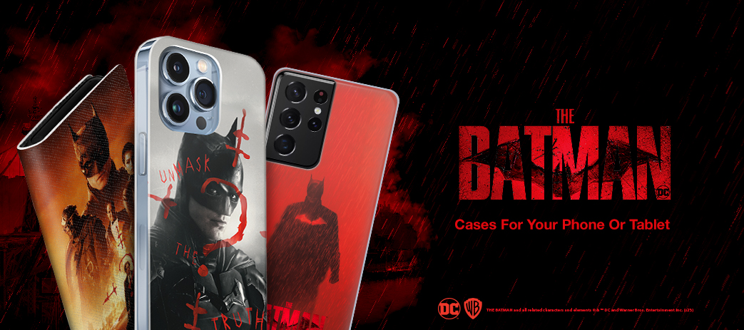 The Batman Cases, Skins, & Accessories Banner