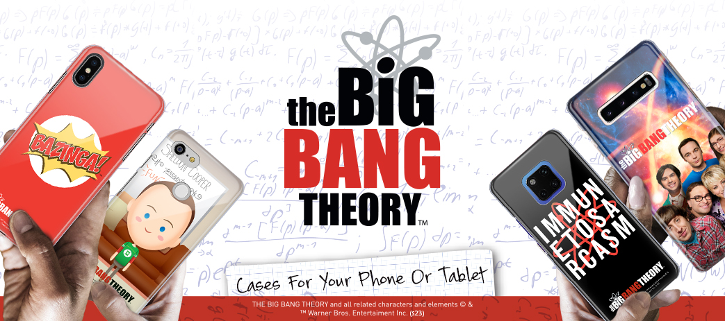 The Big Bang Theory Cases, Skins, & Accessories Banner