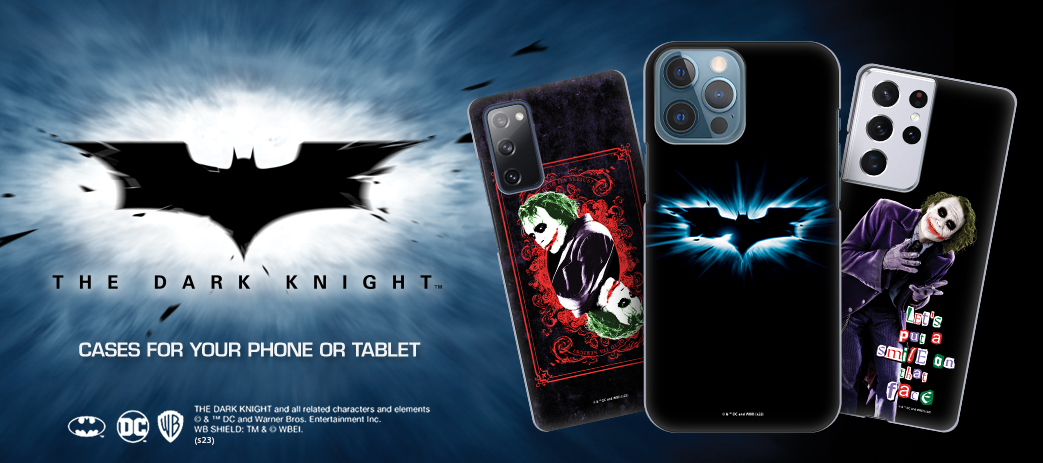 The Dark Knight Cases, Skins, & Accessories Banner