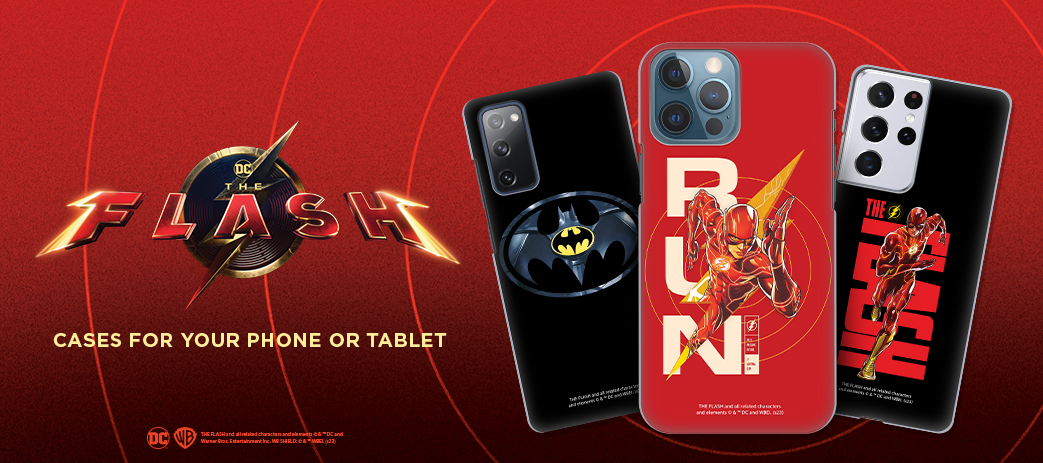 The Flash 2023 Cases, Skins, & Accessories Banner