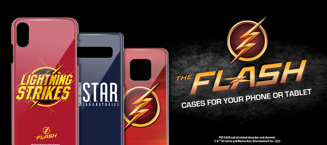 The Flash TV Series Cases, Skins, & Accessories Banner