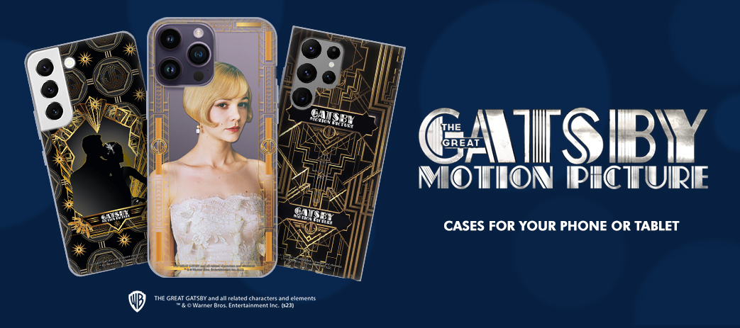 The Great Gatsby Cases, Skins, & Accessories Banner