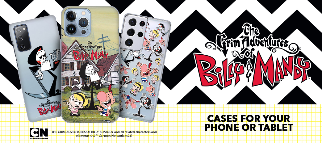 The Grim Adventures of Billy & Mandy Cases, Skins, & Accessories Banner