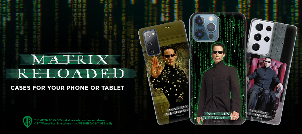 The Matrix Reloaded Cases, Skins, & Accessories Banner
