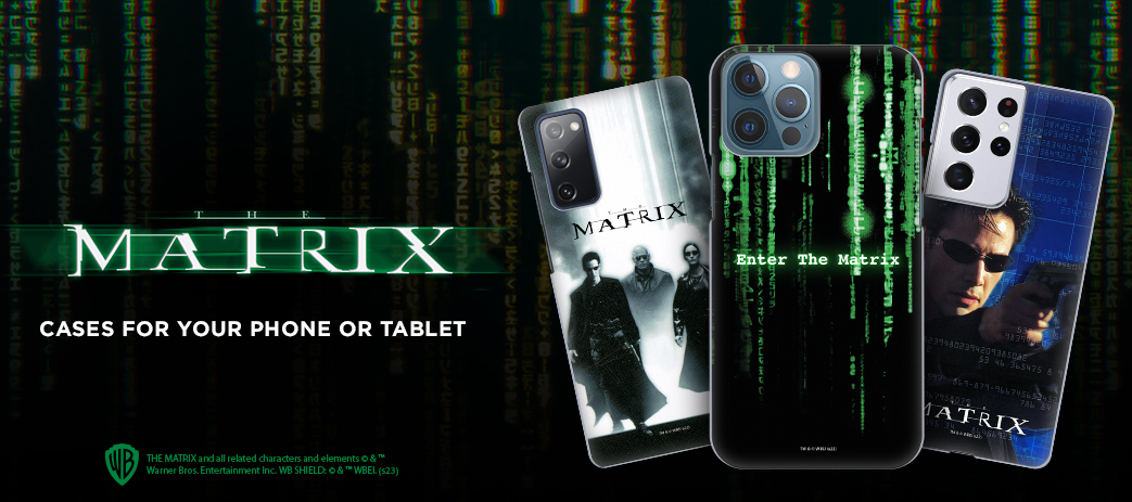 The Matrix Cases, Skins, & Accessories Banner