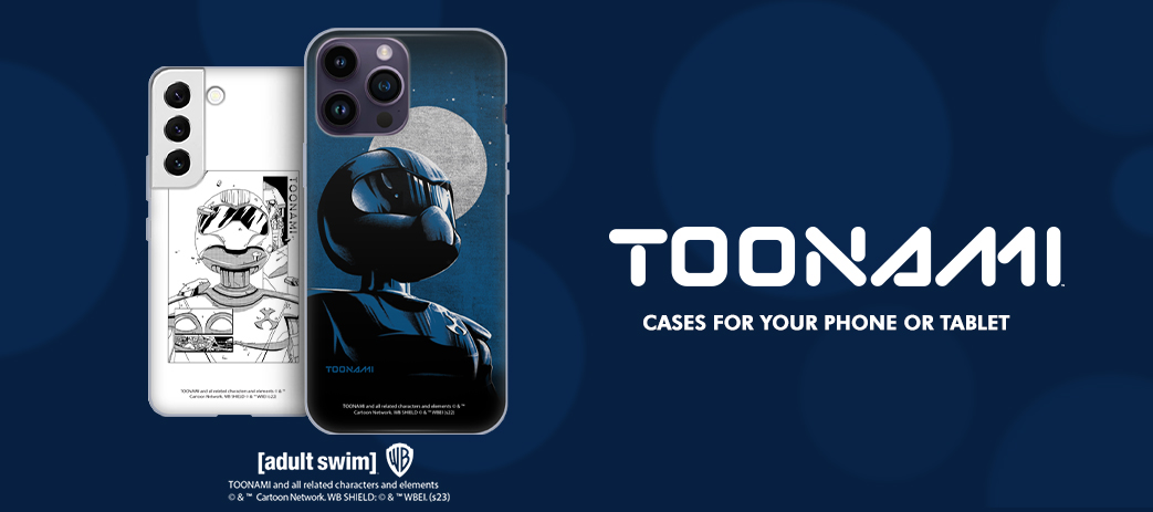 Toonami Cases, Skins, & Accessories Banner