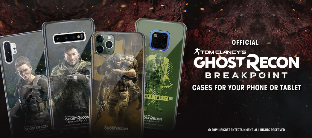 Tom Clancy's Ghost Recon Breakpoint Cases, Skins, & Accessories Banner