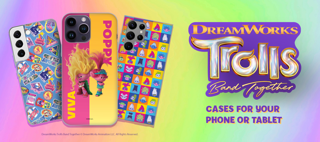 Trolls 3 Band Together Cases, Skins, & Accessories Banner