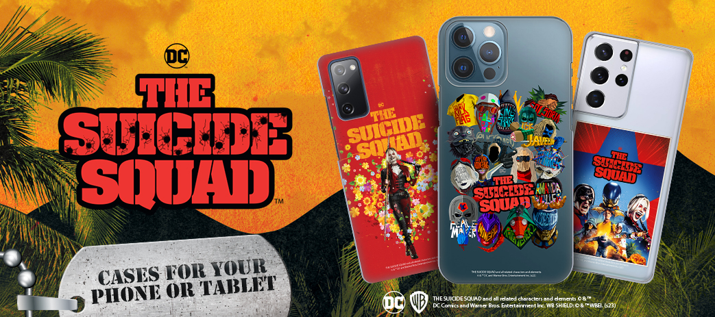 The Suicide Squad 2021 Cases, Skins, & Accessories Banner
