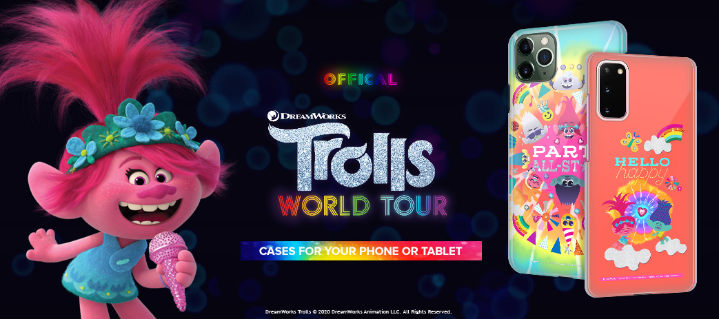 Trolls World Tour Cases, Skins, & Accessories Banner