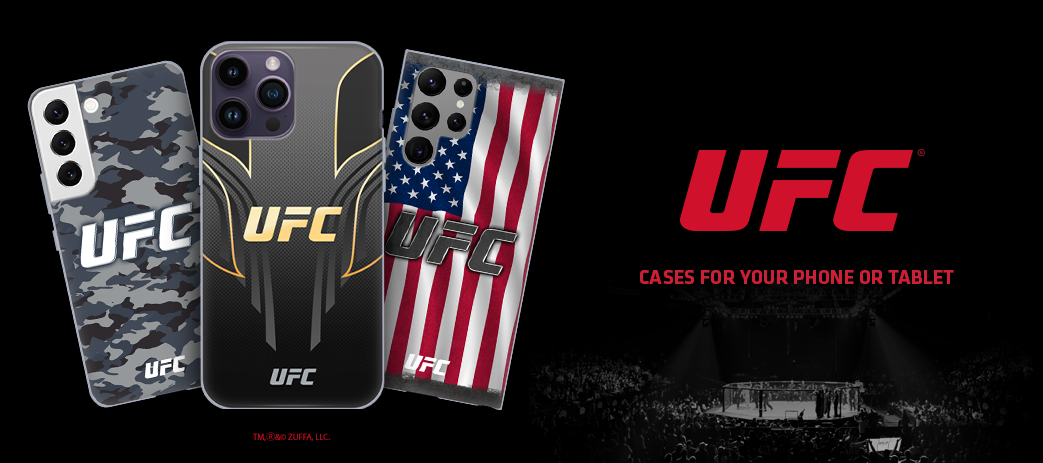UFC Cases, Skins, & Accessories Banner