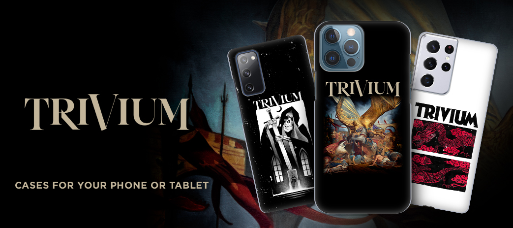 Trivium Cases, Skins, & Accessories Banner