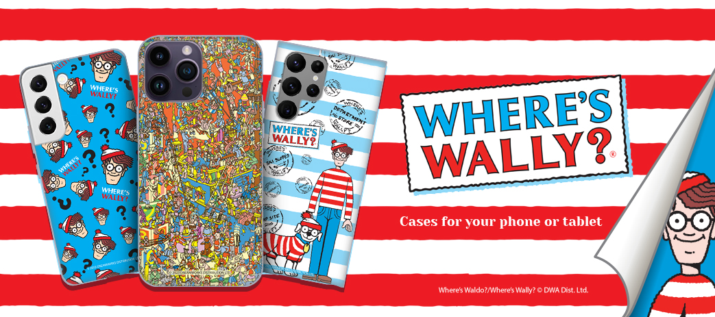 Where’s Wally? Cases, Skins, & Accessories Banner