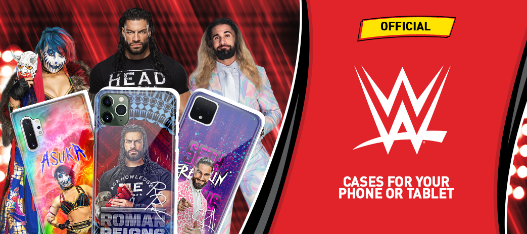 WWE Cases, Skins, & Accessories Banner