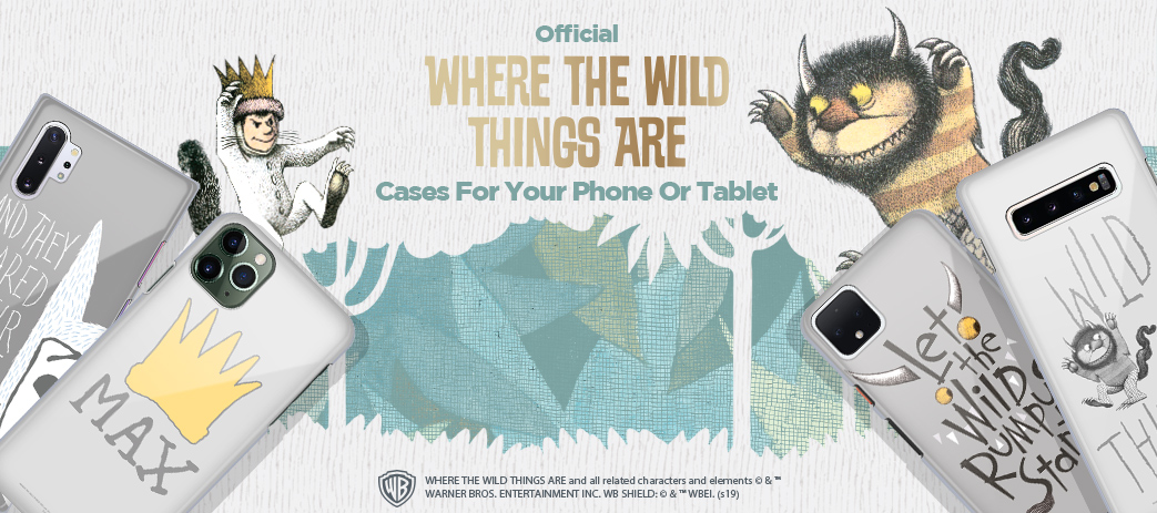 Where the Wild Things Are Literary Cases, Skins, & Accessories Banner