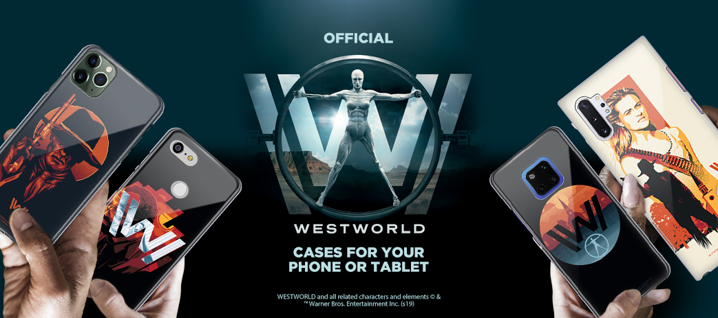 Westworld Cases, Skins, & Accessories Banner